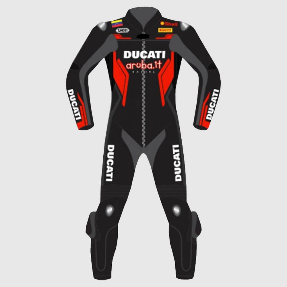 Ducati Corse Leather Motorcycle Suit