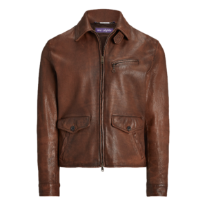 High Quality Newsboy Leather Jacket